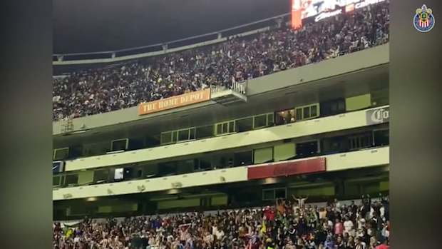 Rodríguez's goal in semi-finals against América Women at Estadio Azteca